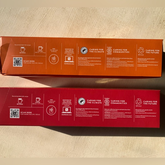 NIB Nespresso Limited Edition Gingerbread & Pumpkin Spice Cake Coffee Pods - Picture 4 of 6